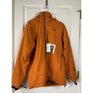 Stop Men's Medium Double Charge Insulated Gor-Tex Jacket, Bonfire Color NWT